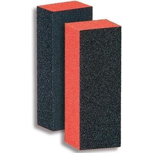 Donegal 3-Way Emery Block Buffer Black/Orange - 9351