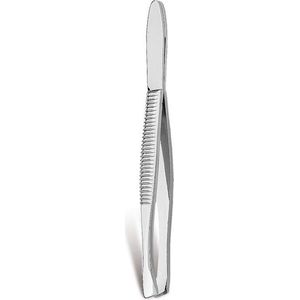 Donegal Slant Tweezer - Silver No1 - 1093