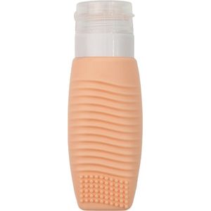 Silicone cosmetica reisverpakking met schroefdop en dispenser 78ml