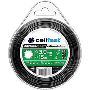 Cellfast PREMIUM maaidraad - rond, voor maaiers, versterkt met aluminium deeltjes, breeksterkte 3,0mm x 15m, 35-036
