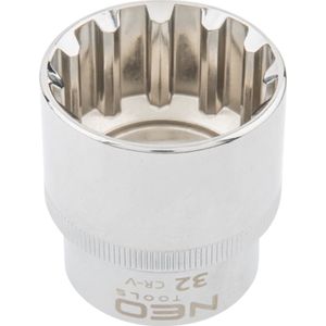 NEO Speciaal, Spline, Zeskant, Torx, Vierkant, Dop 10 mm, 1/2"" aansluiting