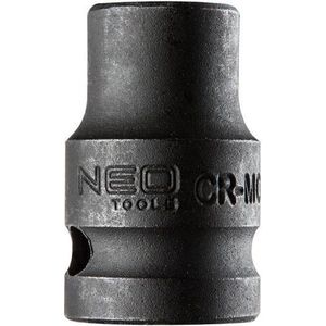 Neo Tools Krachtdop 11mm 1/2 Aansluiting CrMo Staal 38mm Hoog DIN 3129 TUV M+T