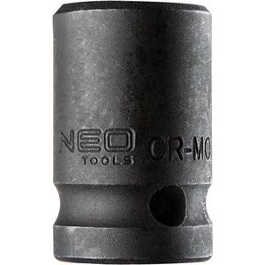 Neo Tools Krachtdop 16mm 1/2 Aansluiting CrMo Staal 38mm Hoog DIN 3129 TUV M+T