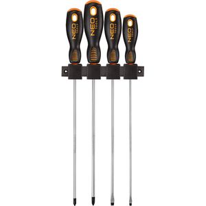 NEO - Schroevendraaierset - 4 Delig - 250mm - S2-Staal