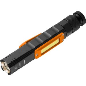 NEO 99-034 Zaklamp CREE XPE + COB LED op Accu