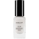 INGLOT O2M Zuurstofdoorlatende Nagellak Base Coat | Vegan & Halal nagellak