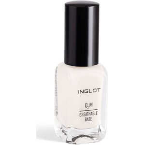 INGLOT O2M Zuurstofdoorlatende Nagellak Base Coat | Vegan & Halal nagellak