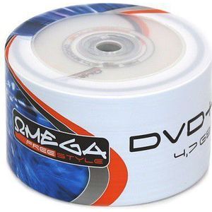 Omega - DVD + R - 4.7 GB - 16x - 50 Stuks
