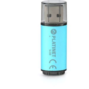 Platinet PMFE16BL USB flash drive 16 GB USB Type-A 2.0 Blauw