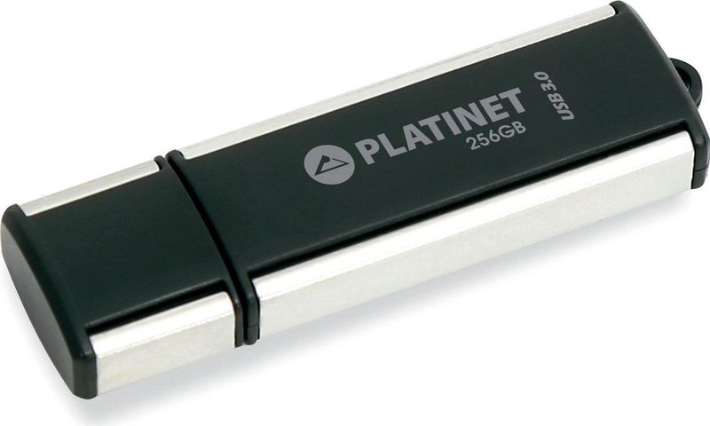 Platinet PMFU3256 (256 GB, USB-A), USB-stick, Zwart
