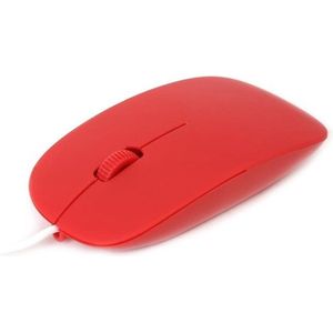 Omega - OM0414CR - USB-Muis - Rood - Optisch - 1000 dpi