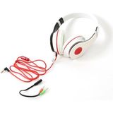 Platinet FH4005W Koptelefoon Hi-Fi Stereo met Microfoon - Wit