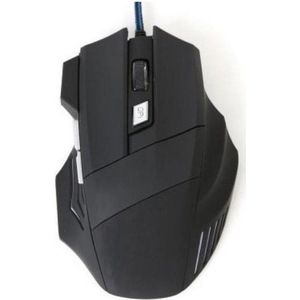 Platinet - MOUSE OMEGA OM-268 - Gaming - Zwart - 6D - 1200-3200 DPI