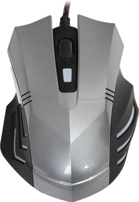 Omega - OM-267 - Muis - Grijs - Bedraad - Schakelbare Resolutie