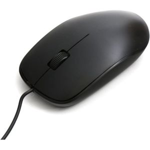 OMEGA - Bedrade Muis - USB - Zwart - 1000 DPI