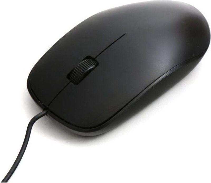 OMEGA - Bedrade Muis - 1000 DPI - USB Muis - Zwart