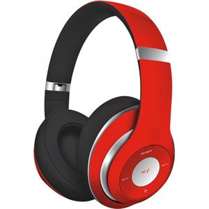 Platinet – Draadloze Gaming Headset – Headset / Gaming Headset – Bluetooth Headset met FM Radio - Rood