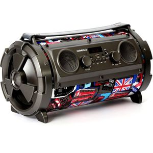 Platinet OG72P Bazooka Bluetooth Luidspreker 16W Draadloos Karaoke Zwart