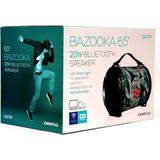Platinet OG73P BAZOOKA Bluetooth V2.1 Luidspreker - 20W - Draadloos - Karaoke functie - Zwart
