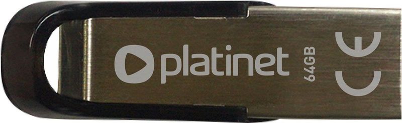 Platinet - PMFMS64 - USB-stick - Zilver - 64 GB - Waterdicht