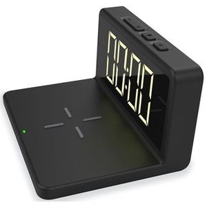 Platinet 45101 Digitale wekker Zwart