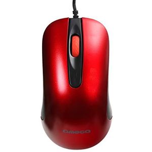 Omega - OM-520 - Muis - Zwart - Bedraad - USB