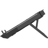 Omega OMNCP2FB - Notebookstandaard - Zwart - Materiaal: Kunststof