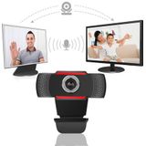 PLATINET Webcam - 480P - Ingebouwde Microfoon - Zwart