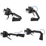 PLATINET Webcam - 480P - Ingebouwde Microfoon - Zwart