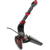 Varr Gamingmicrofoon met standaard, 180° verstelbaar, bedieningspaneel (aan/uit, volume en, Microfoon