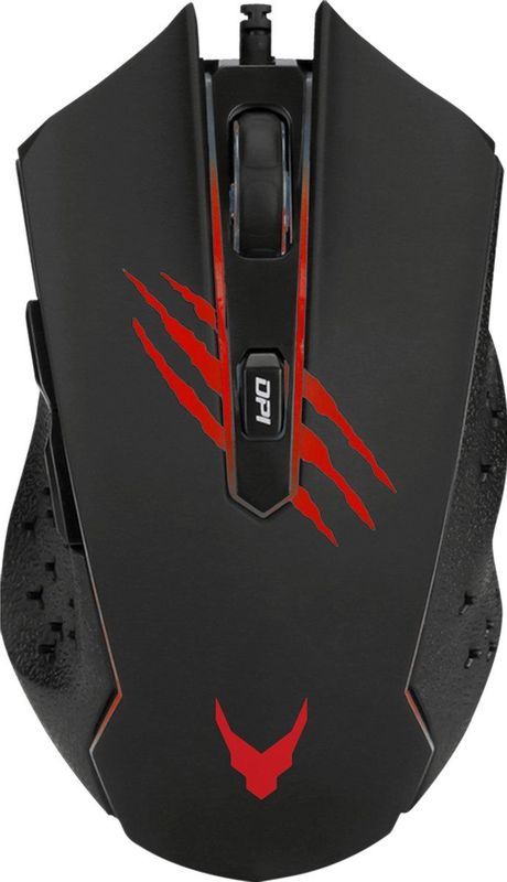 Platinet VARR VGMB04 Gaming Muis - RGB LED Verlichting - 3600 DPI - USB - Zwart