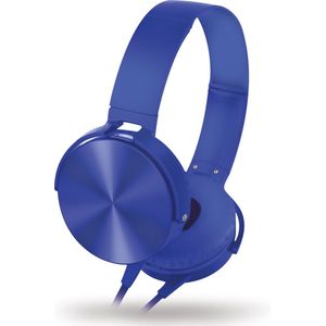 Omega Freestyle FH07BL On-ear Koptelefoon met microfoon - Blauw