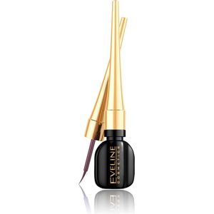 Eveline Cosmetics - Celebrities - Vloeibare Eyeliner - Brown - 6 ml