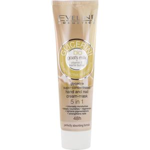 Eveline Cosmetics - Glycerine Hand en Nagelcrème - Geitenmelk - 100 ml