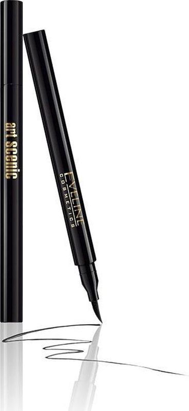 Eveline Cosmetics - Art Scenic - Eyeliner - Deep Black - 6 ml