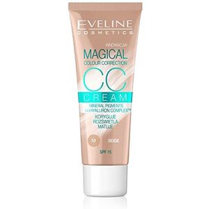 Eveline Cosmetics Magical Color Correction CC multifunctionele foundation, 30 ml, nr. 53 beige