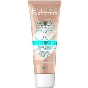 Eveline Cosmetics Magical Colour Correction CC Crème SPF 15 Tint 52 Medium Beige 30 ml