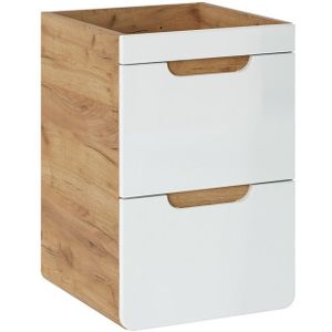 Comad Aruba White 823 FSC onderkast 40cm eiken/wit