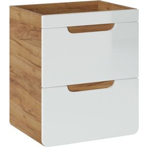 Comad Aruba White 824 FSC onderkast 50cm eiken/wit