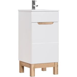 Comad Bali White 823 FSC onderkast 40cm eiken/wit