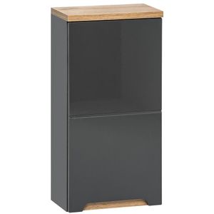 Comad Bali Grey 830 FSC kleine kast 70x35cm eiken/antraciet