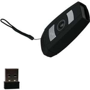 Pocket Barcode Scanner, USB Draadloze Pocket 2D 1D Code Reader, WiFi Bluetooth Mini Scanner, Compact en Handig Business Barcode Reader HD6600
