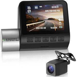 Voor en achter camera met wifi-module, geavanceerde videorecorder, HDWR videoCAR-D400