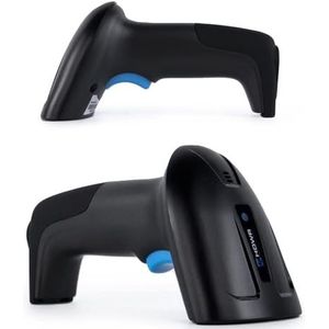 Professionele barcodescanner voor 1D/2D QR-code, automatische draadloze codelezer, bekabelde barcode-lezer, HD580 HDWR