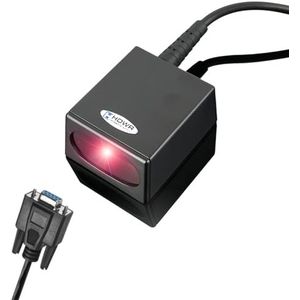 HD-S90-RS232 Barcodescanner met RS232-kabel, snel scannen, solide barcode-lezer, hoogwaardig scansysteem en solide behuizing, stationaire USB professionele automatische auto, HD-S90-RS232 HDWR
