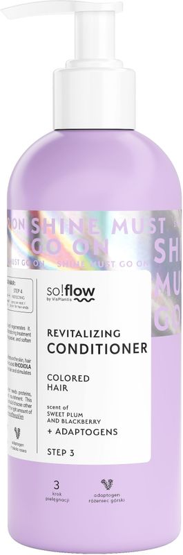 so!flow - Coloured Hair Revitalizing Conditioner - Revitaliserende Conditioner - 400 ml