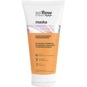 so!flow - Frizzy and Dry Hair Protein-Emollient Mask - Haarmasker - 200 ml