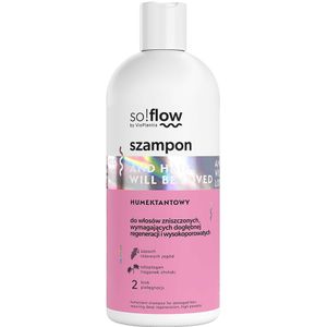 so!flow - Damaged Hair Humectant Shampoo - Versterkende Shampoo - 300 ml - Veganistisch