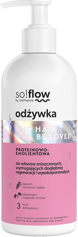 So!Flow - Conditioner - 300 ml - Voor Beschadigd Haar