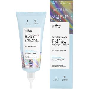 So!Flow - Scalp Mask - Haarmasker - 100 ml - Zuiverende Klei